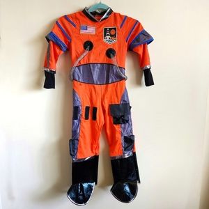 Teetot Astronaut Orange Child Costume